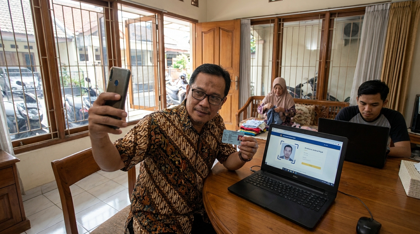 Panduan Lengkap Foto NPWP Online 2026 agar Verifikasi Wajah Lolos