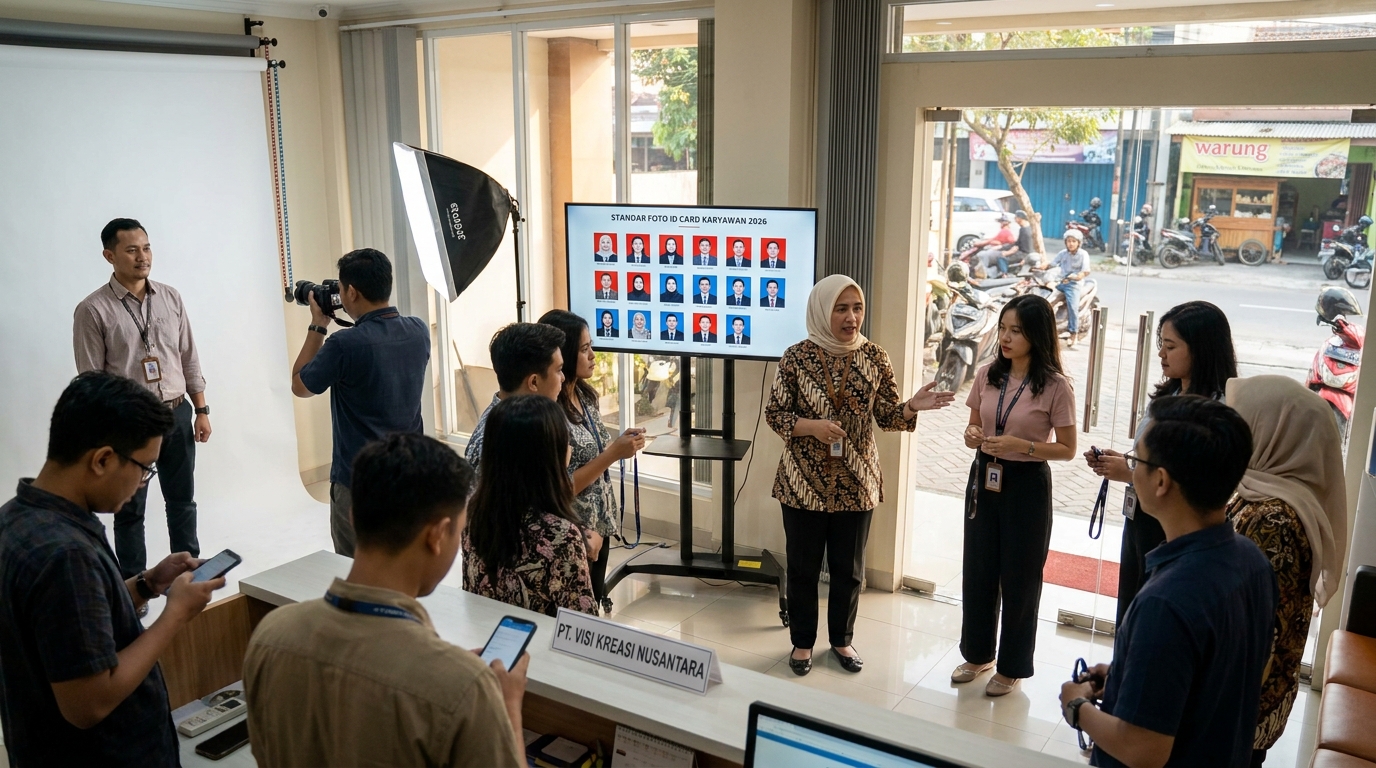 Syarat Foto ID Card 2026: Panduan Lengkap Standar Profesional Perusahaan