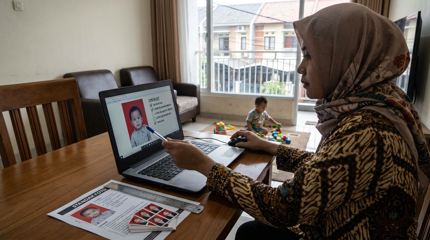 Supporting image that visualizes the requirements, checklist, or technical standards from "Menyempurnakan Hasil Foto dengan Sentuhan Profesional".