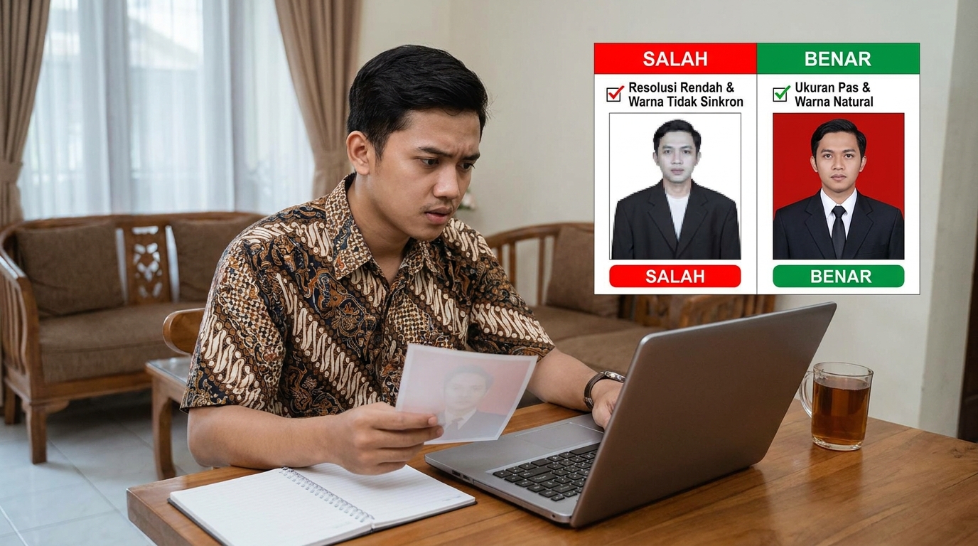 Supporting image that visualizes the requirements, checklist, or technical standards from "Hindari Kesalahan Ini Saat Edit Foto Jas".