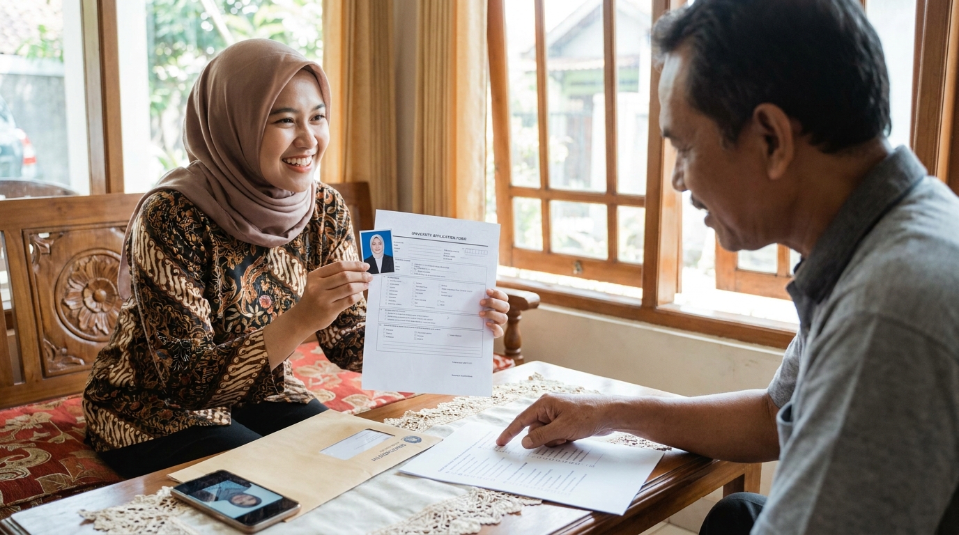 Supporting image showing the final accepted-looking result for ukuran foto ijazah.