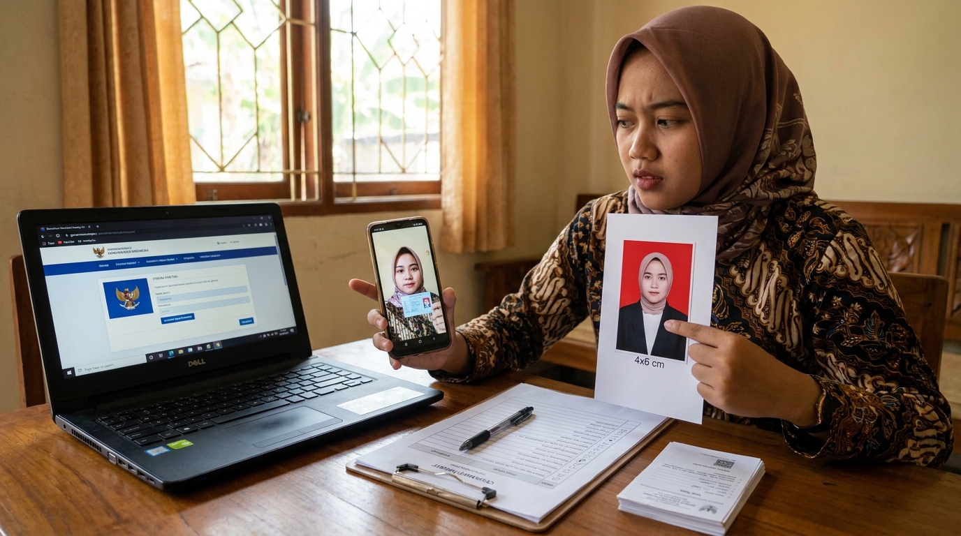 Supporting image that visualizes the requirements, checklist, or technical standards from "Memahami Dua Peran Visual dalam SSCASN".