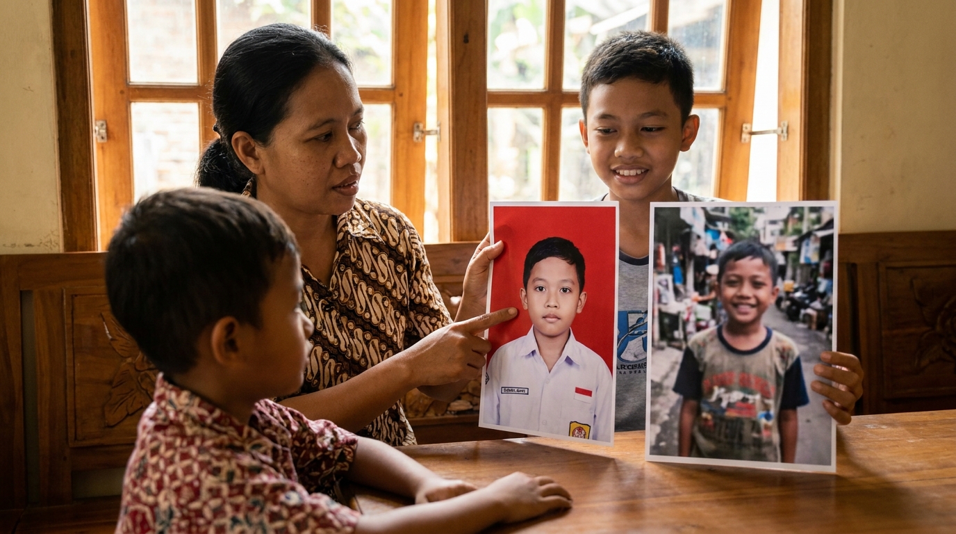 Supporting image showing a clear evaluation or comparison for syarat foto KIA.