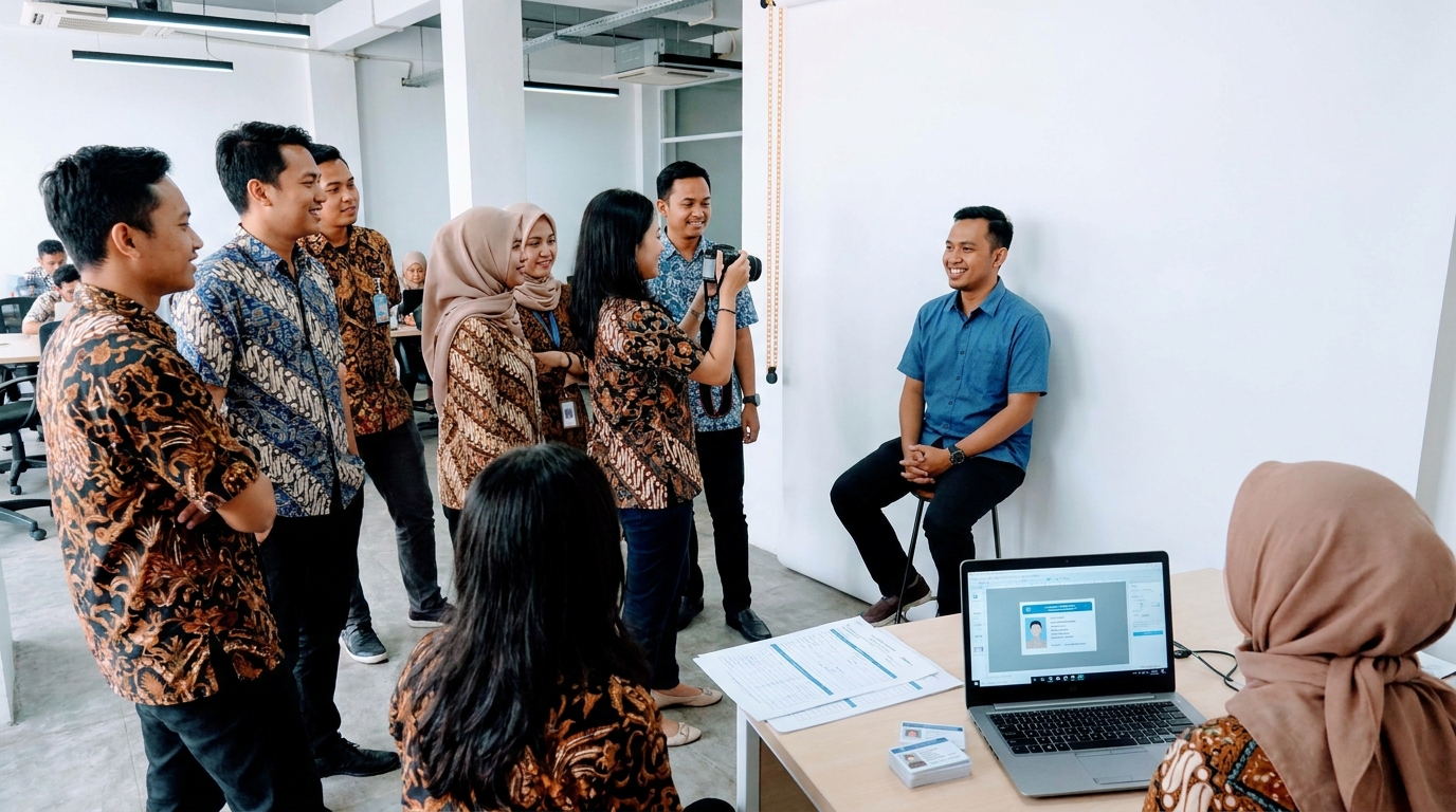 Panduan Lengkap Pas Foto ID Card Karyawan 2026: Standar & Tips Praktis