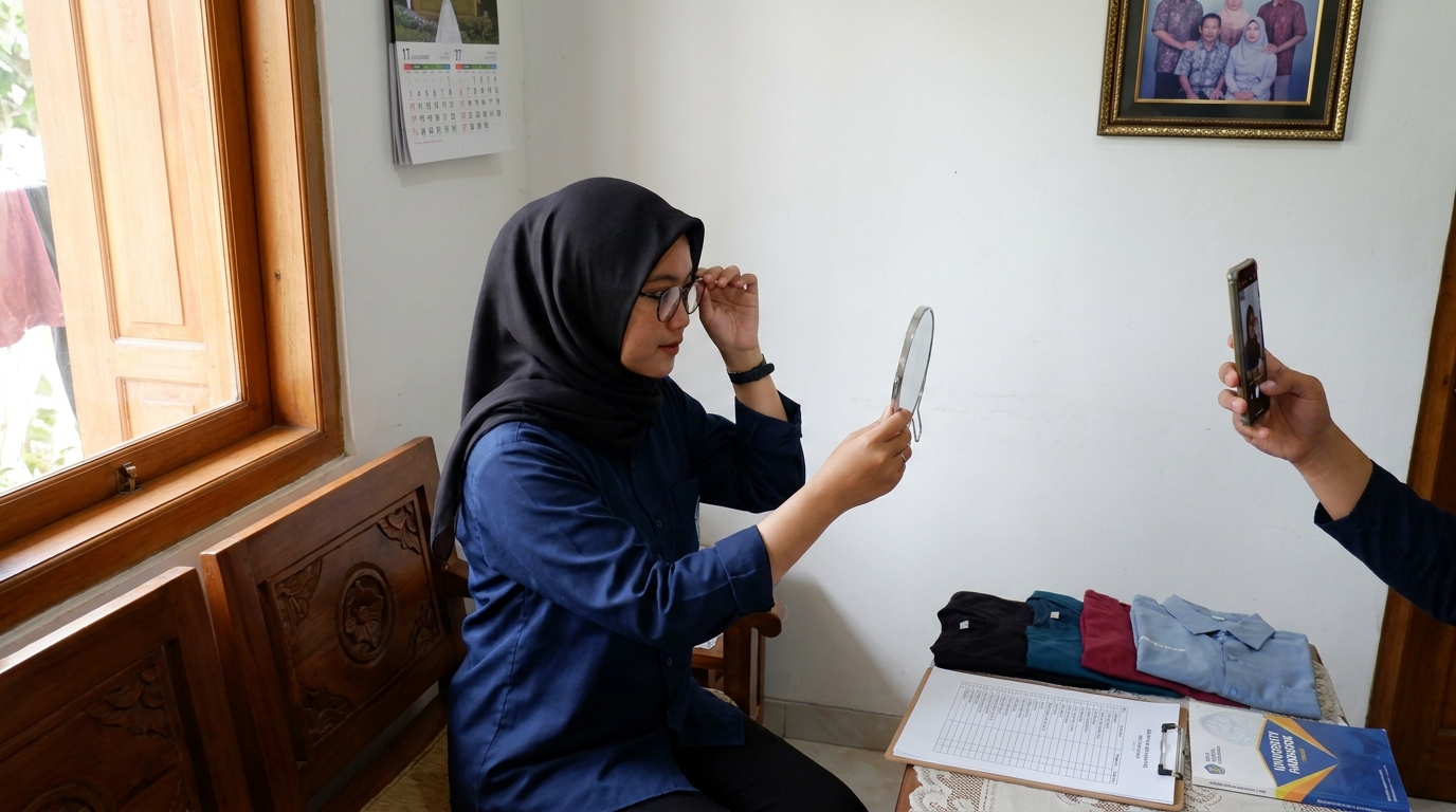 Supporting image that visualizes the requirements, checklist, or technical standards from "Checklist Persiapan Sebelum Mengambil Foto".