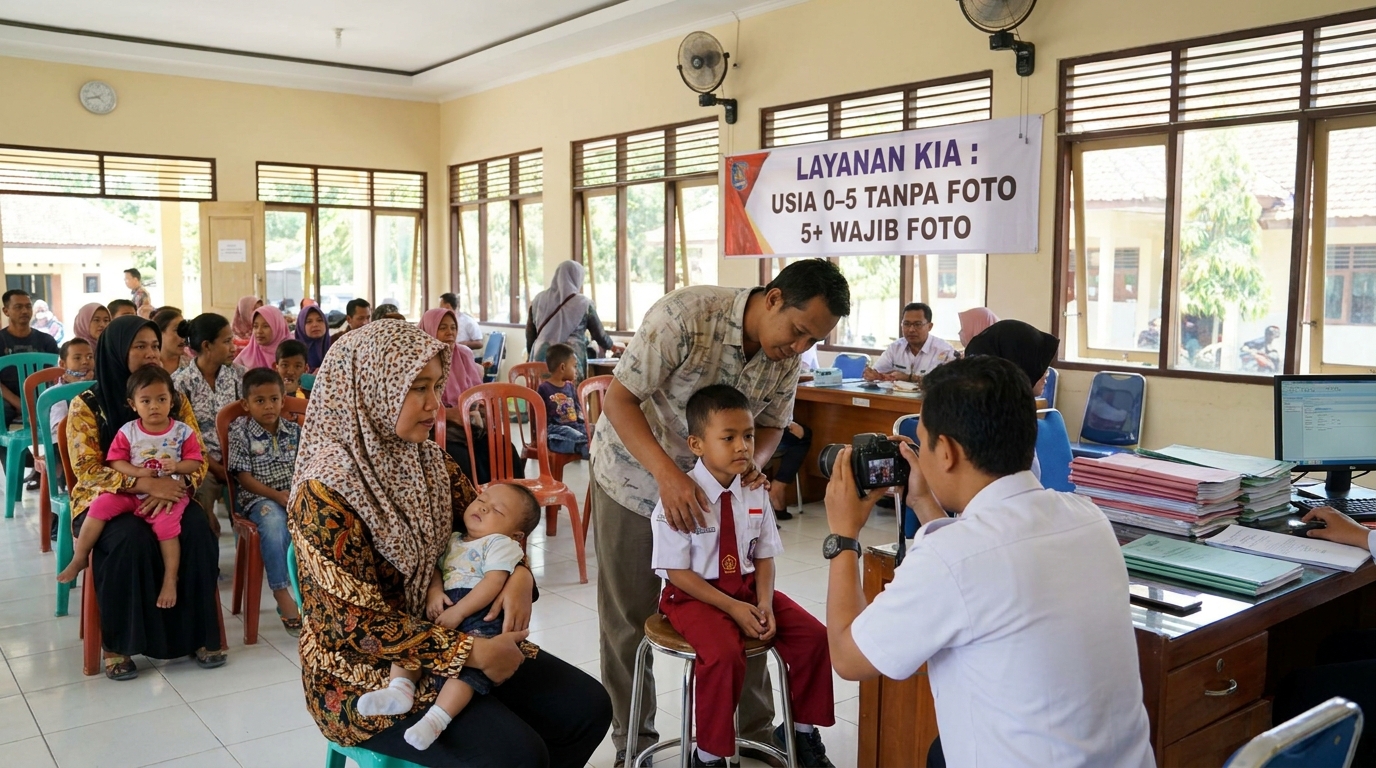 Panduan Lengkap Foto Kartu Identitas Anak 2026: Syarat, Warna Background, dan Tips Praktis