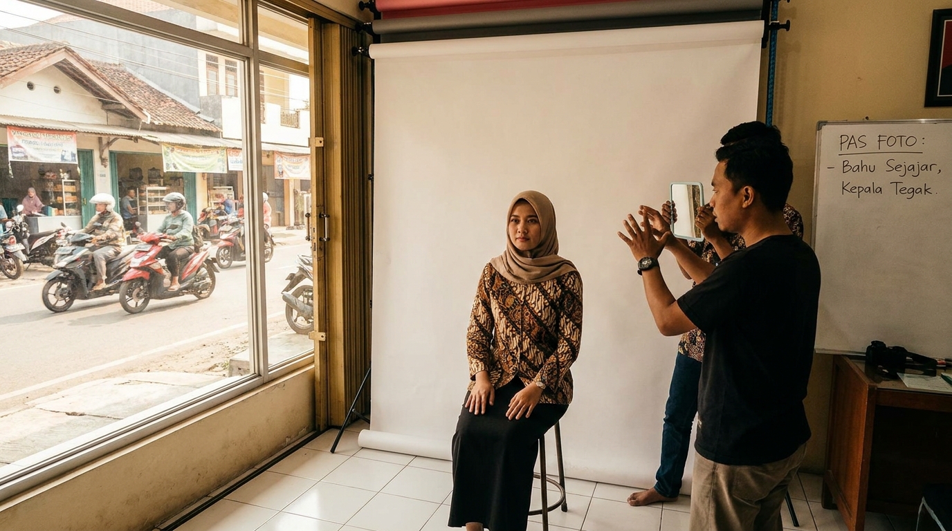 Seni Menampilkan Kredibilitas: Panduan Lengkap Pose Pas Foto yang Benar di 2026
