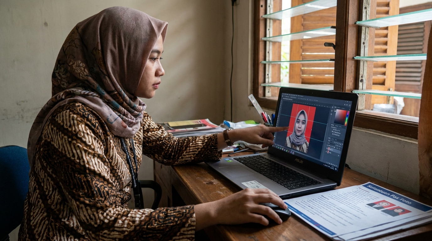 Cara Ubah Selfie Jadi Pas Foto Resmi di 2026: Panduan Lengkap & Praktis