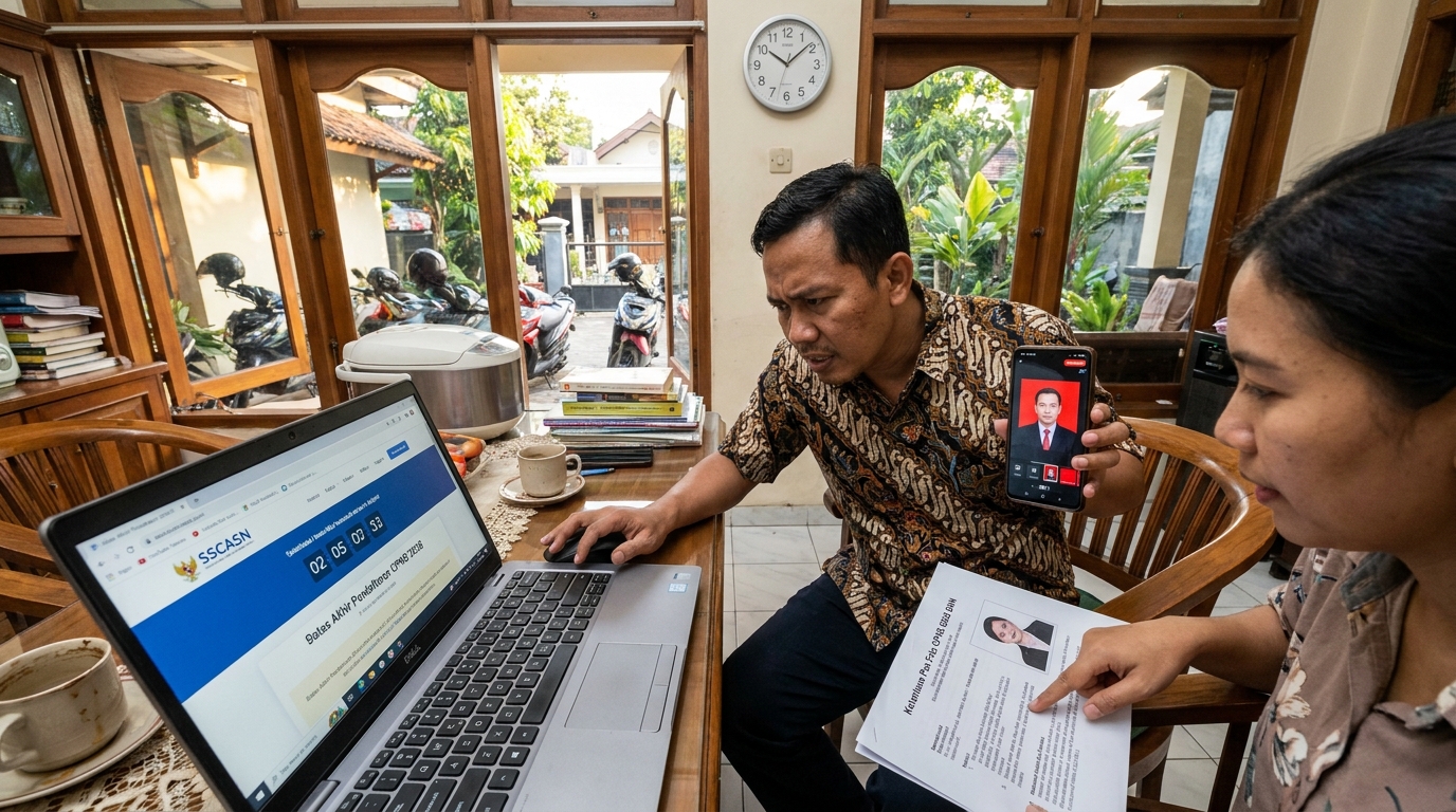 Kesan Pertama di Hadapan Sistem: Mengapa Detail Pas Foto CPNS 2026 Menentukan Langkah Anda