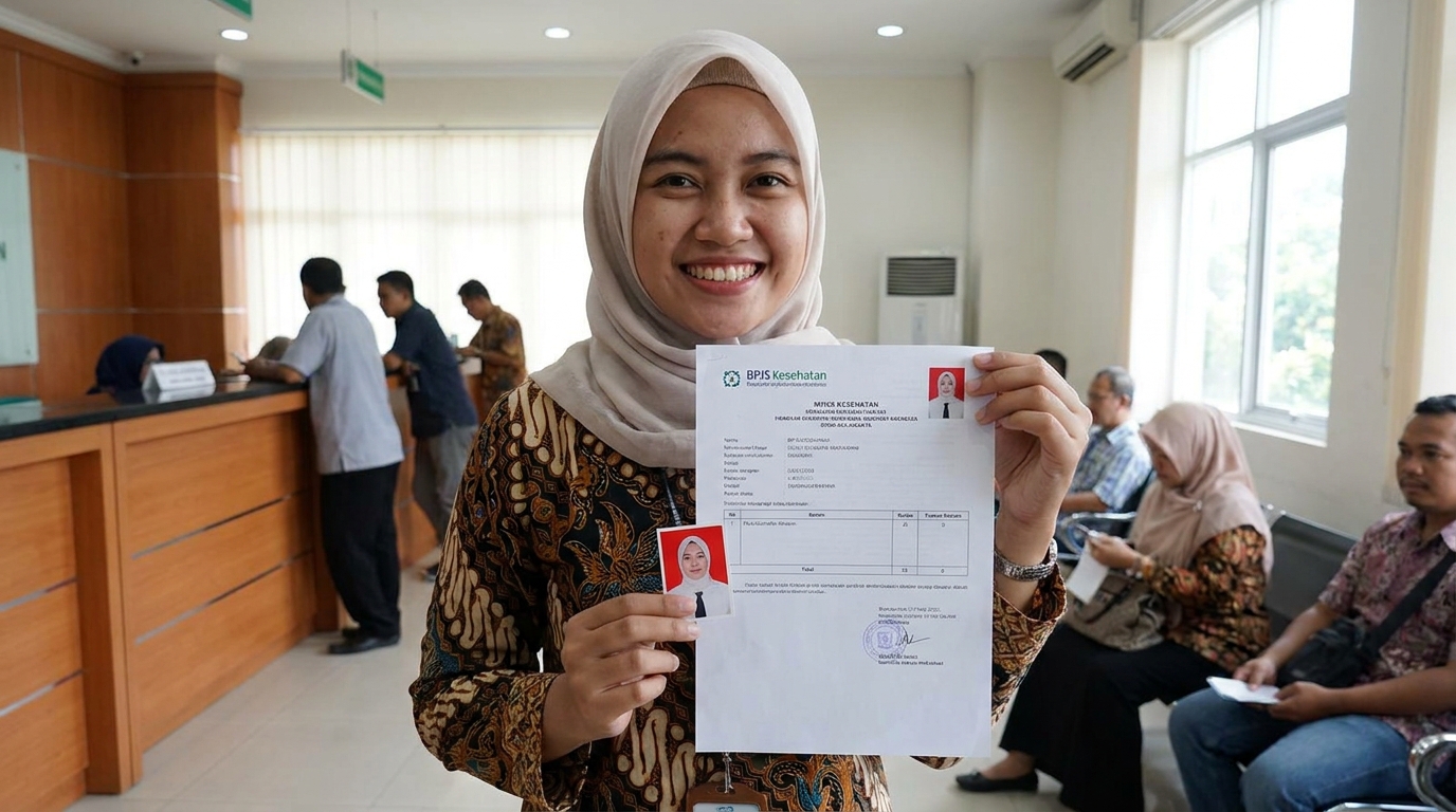 Supporting image showing the final accepted-looking result for pas foto BPJS Kesehatan.