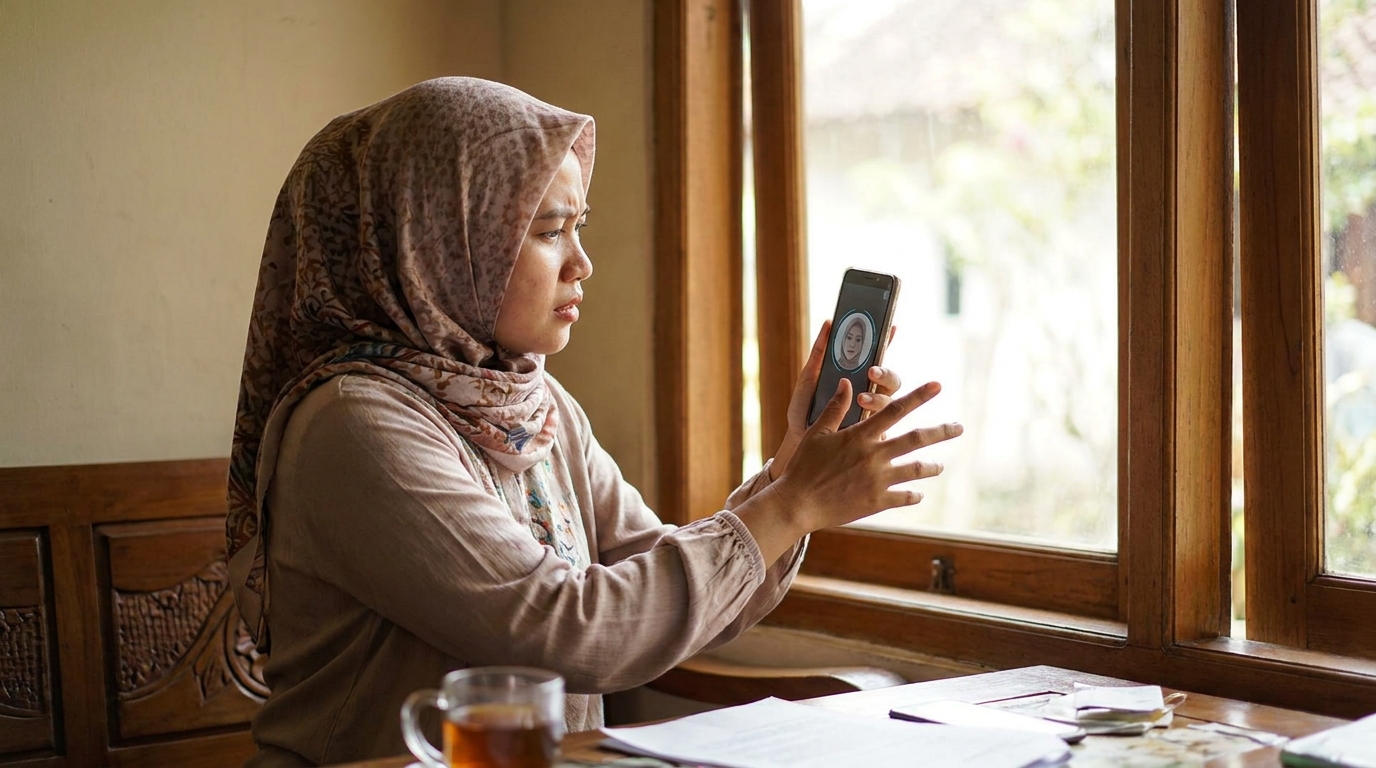 Supporting image showing the main action or workflow from "Cara Mengatur Cahaya dan Sudut Foto yang Benar".