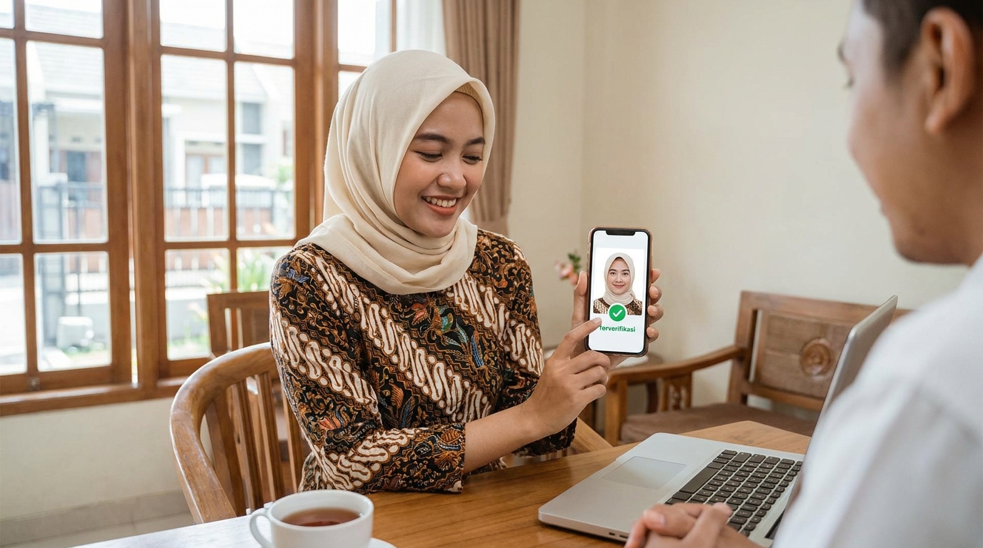 Supporting image showing the final accepted-looking result described in "Solusi Praktis untuk Hasil Foto yang Siap Pakai".