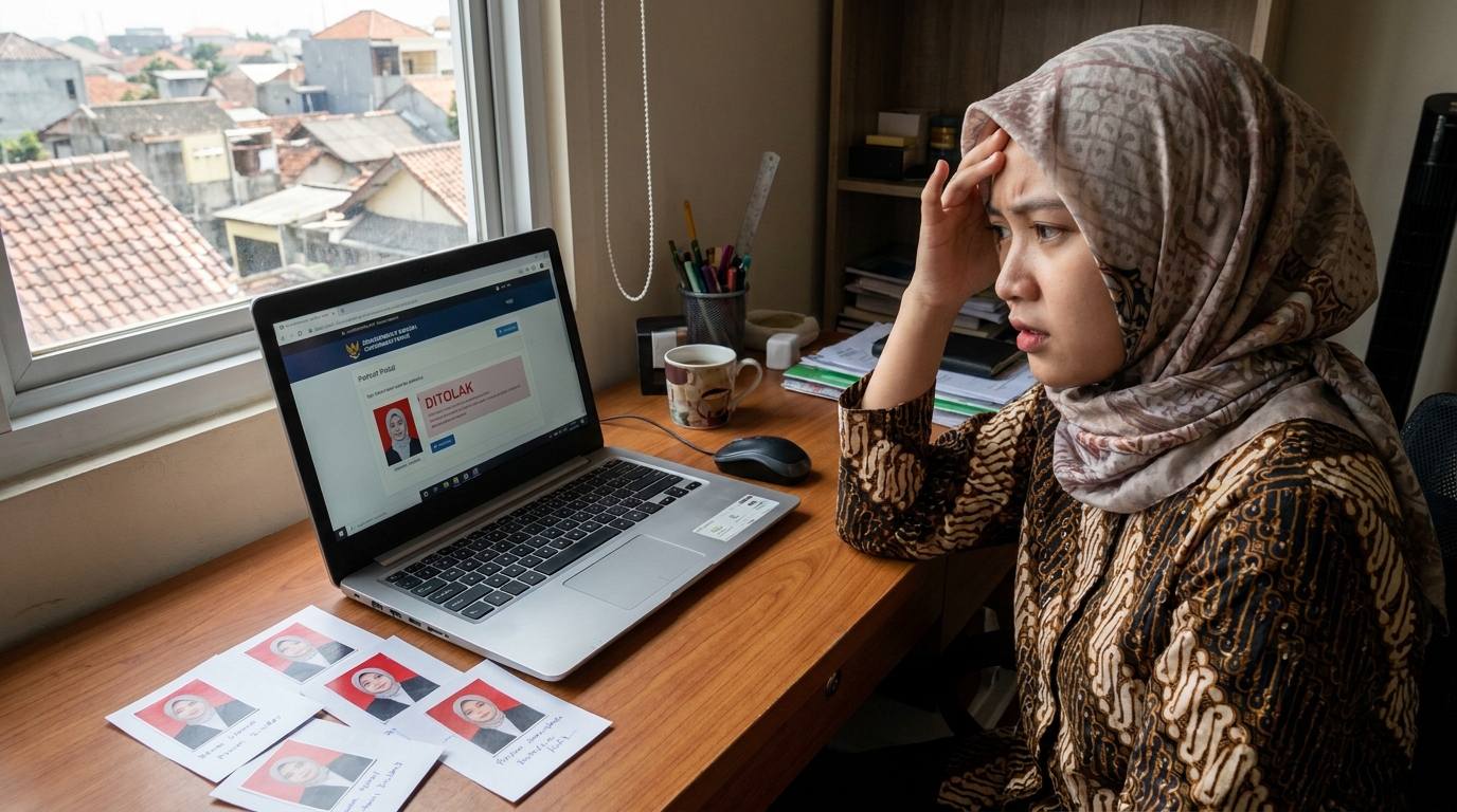 Supporting image showing the main action or workflow for kenapa pas foto ditolak.