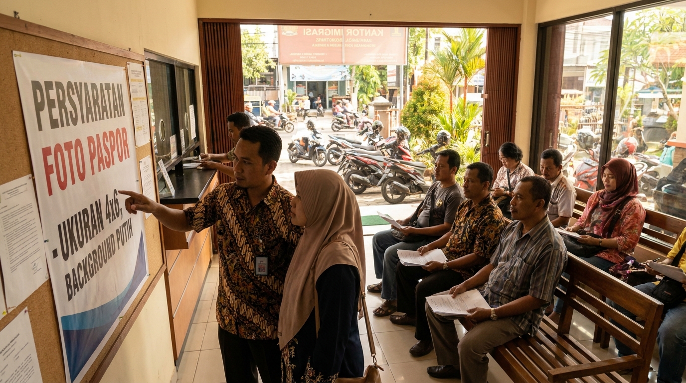 Panduan Lengkap Persyaratan Foto Paspor 2026: Standar Resmi Imigrasi