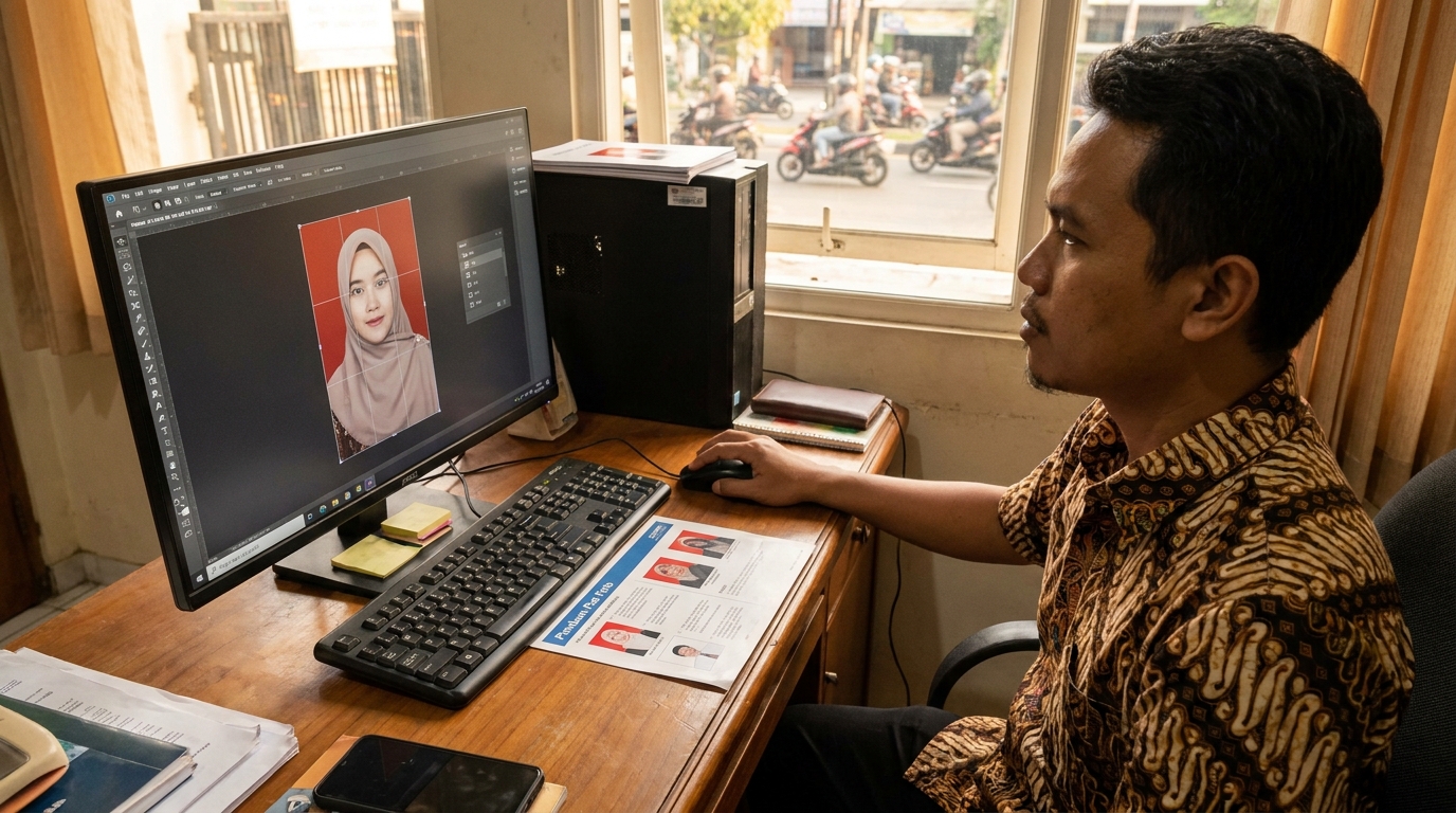 Cara Mengubah Foto Jadi Pas Foto Resmi di Tahun 2026
