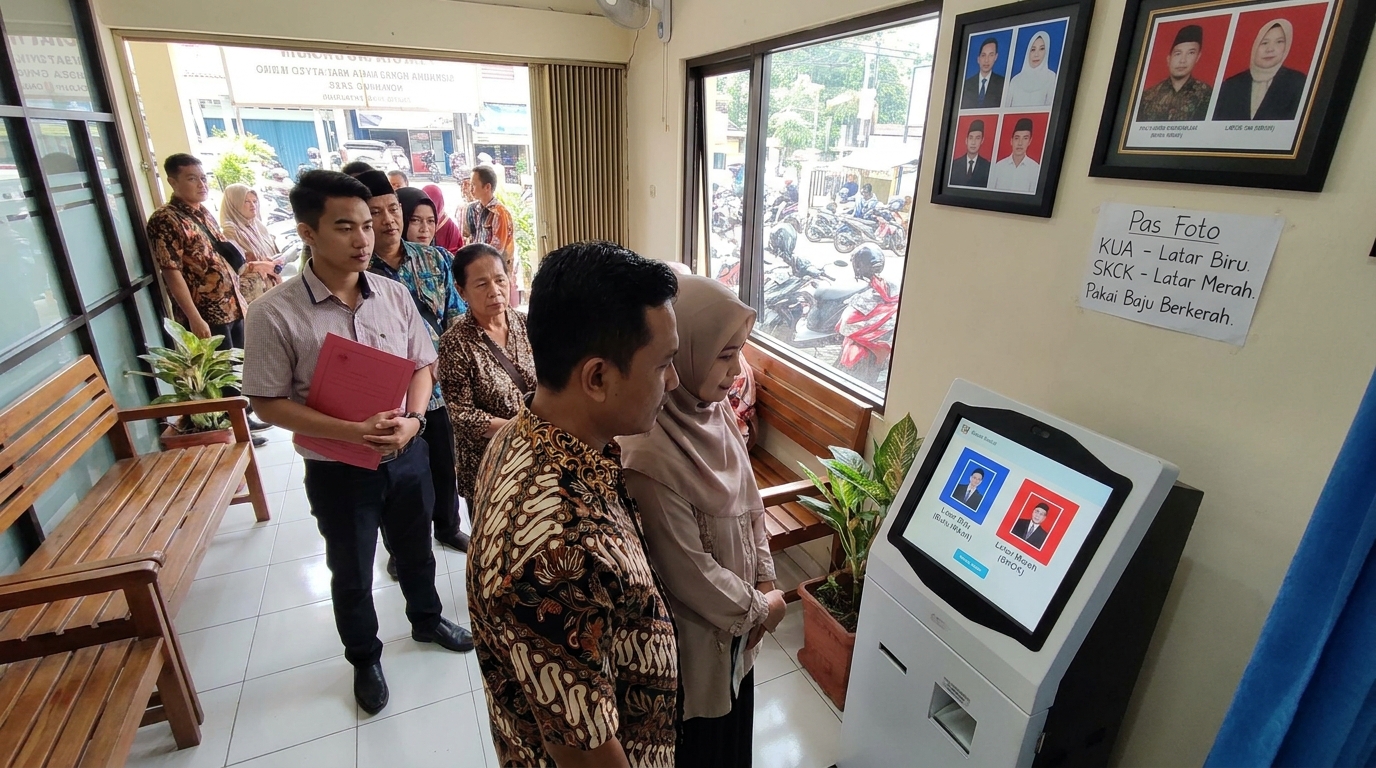 Tips Memilih Background Pas Foto 2026: Panduan Warna dan Regulasi Resmi