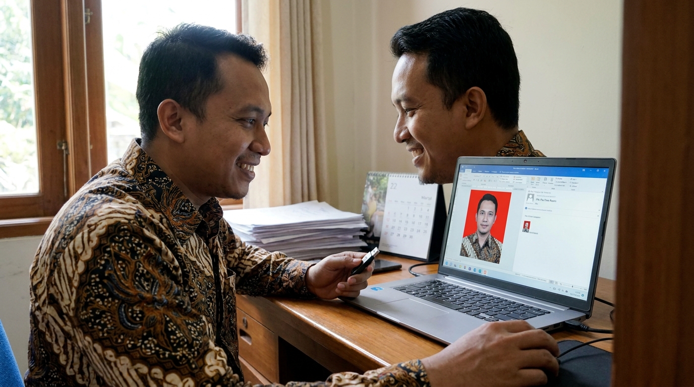Supporting image showing the final accepted-looking result described in "Cara Download Tanpa Mengurangi Kualitas".
