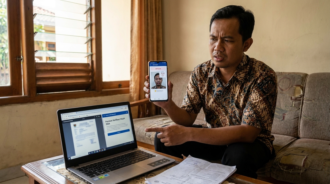 Supporting image showing the main action or workflow from "Memahami Cara Kerja Algoritma Verifikasi Wajah 2026".