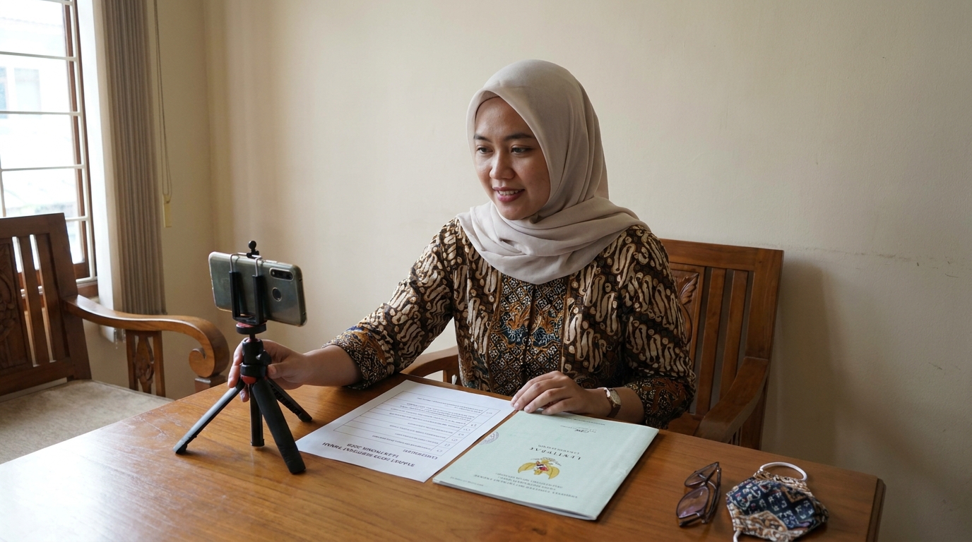 Supporting image that visualizes the requirements, checklist, or technical standards from "Syarat Foto Sertifikat Tanah Elektronik 2026".