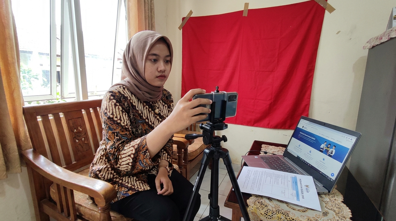 Hero image showing the broader real-world context for swafoto sscasn 2026, inspired by the section "Lengkapi Persyaratan dengan Pas Foto Formal".