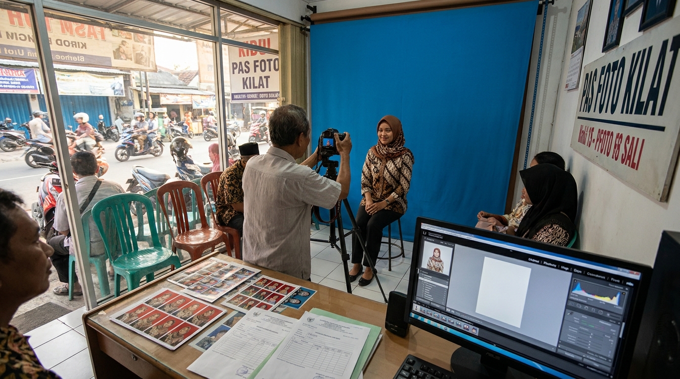 Refleksi Identitas: Seni Pencahayaan Pas Foto Kulit Gelap di Tahun 2026