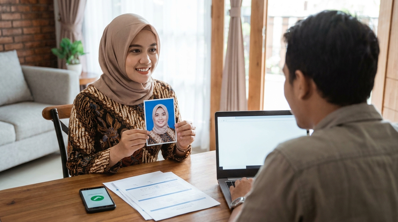 Supporting image showing the final accepted-looking result described in \Langkah yang Disarankan untuk Hasil Profesional\.