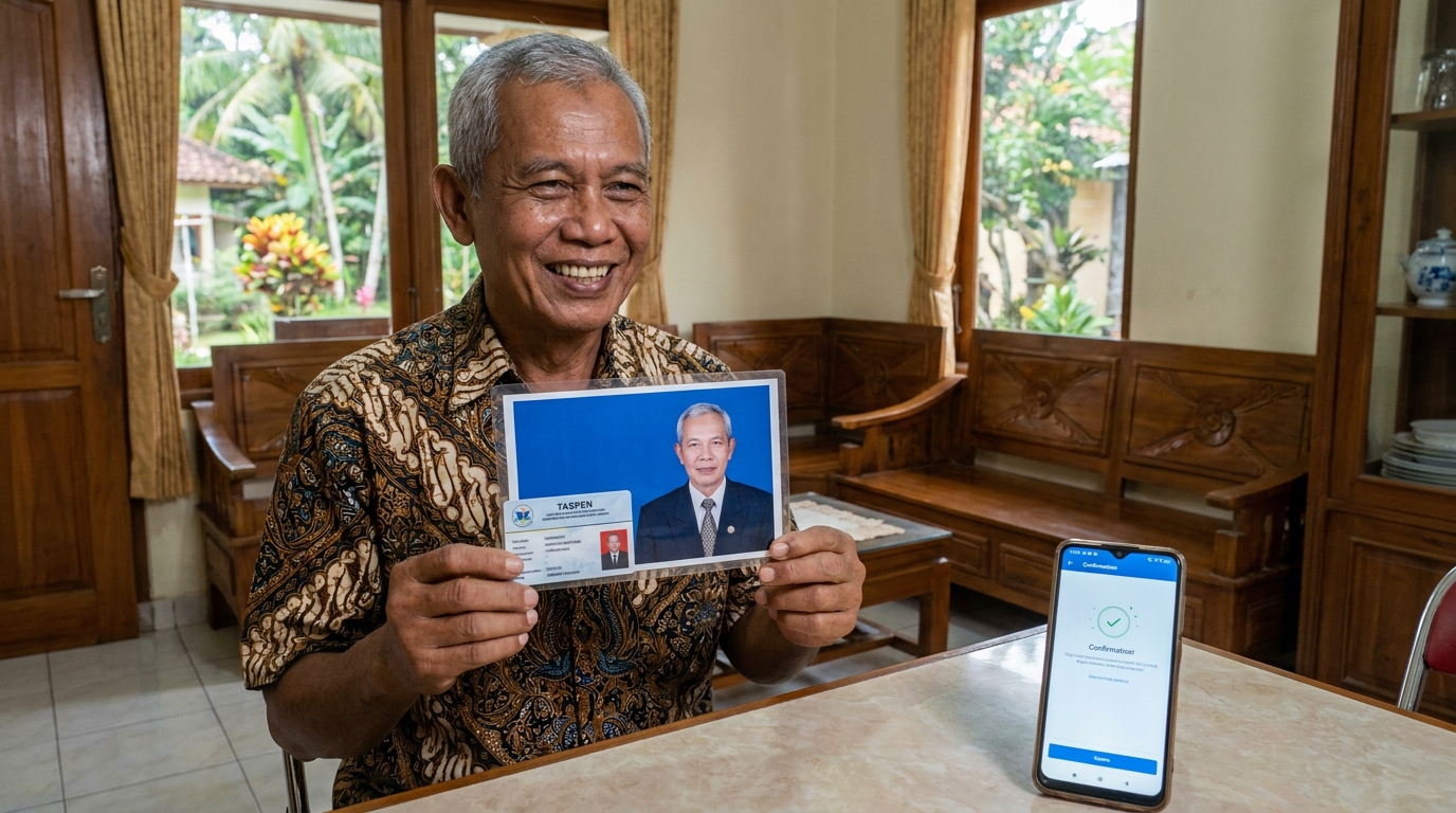 Supporting image showing the final accepted-looking result described in "Persiapan Mandiri yang Memudahkan".