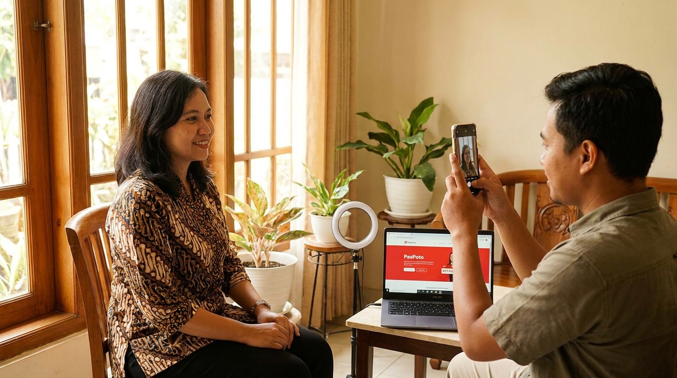 Hero image showing the broader real-world context for kitas photo requirements 2026, inspired by the section "Langkah Praktis Mendapatkan Foto Berkualitas".