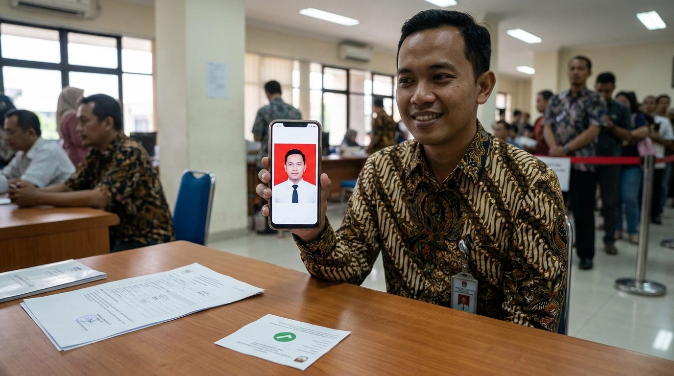 Supporting image showing the final accepted-looking result described in "Hindari Kesalahan Umum Ini".