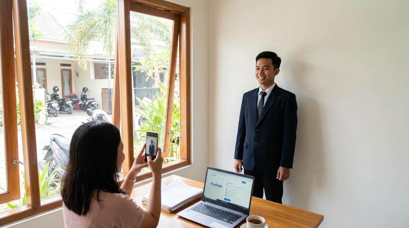 Panduan Lengkap Pas Foto Ujian Advokat 2026: Syarat, Aturan Jas, & Background