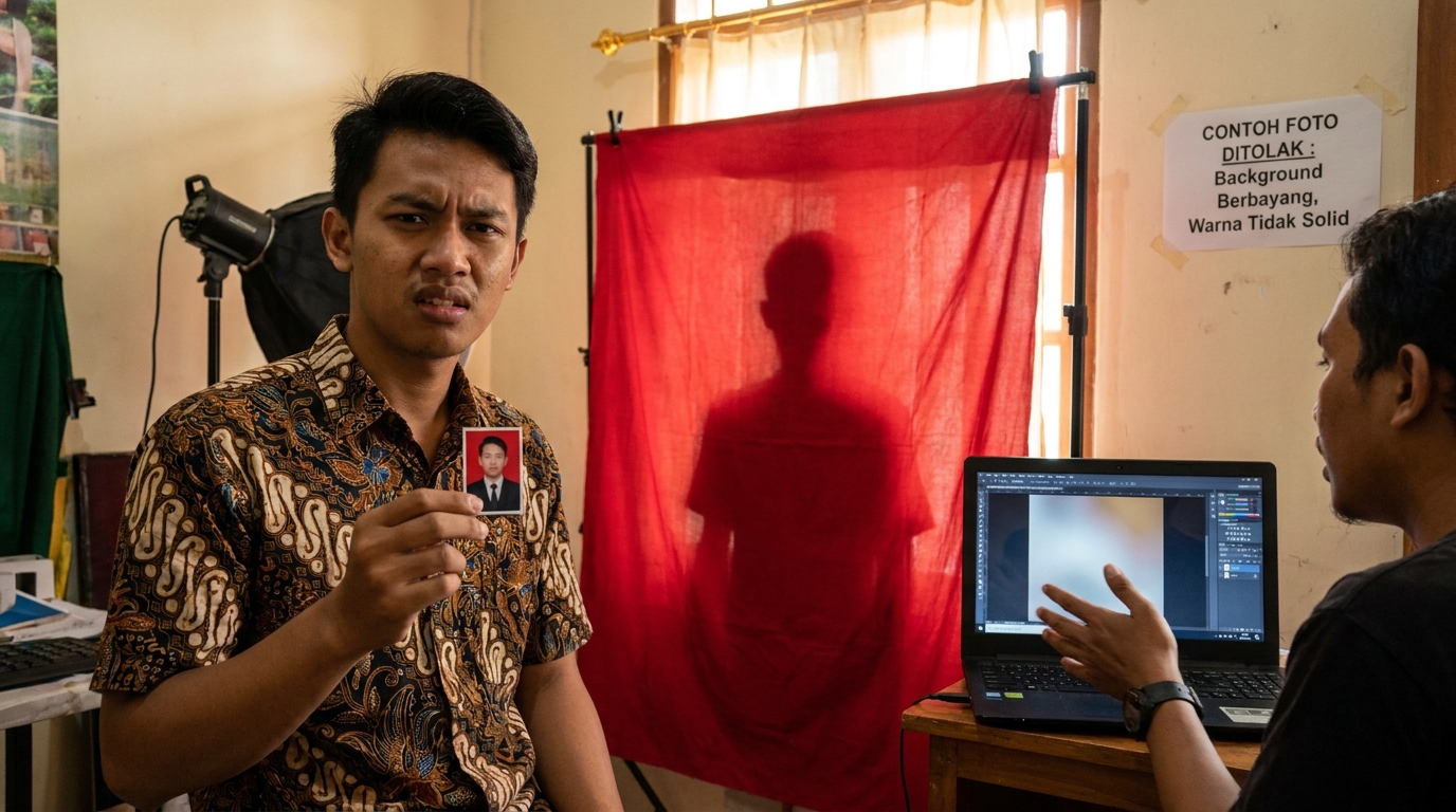 Background Pas Foto Salah? Ini Aturan Warna & Cara Memperbaikinya di 2026