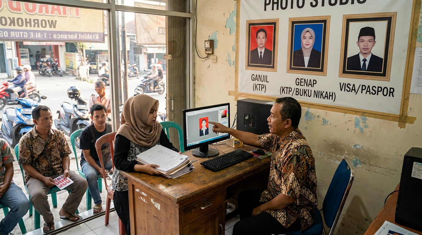Cara Hapus Background Pas Foto 2026: Panduan Hasil Rapi & Standar Resmi