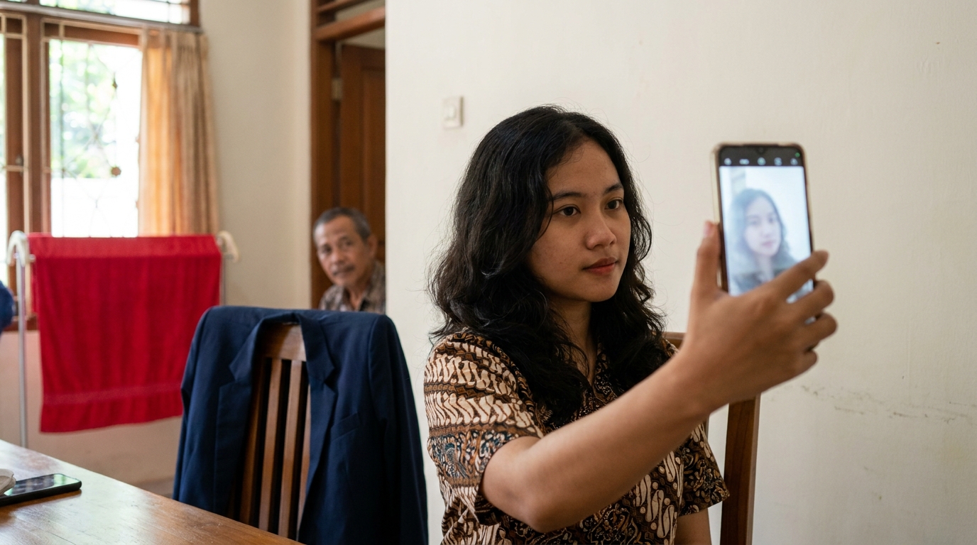 Seni Mengambil Pas Foto Mandiri: Menghindari Kesalahan Visual yang Berakibat Penolakan di 2026