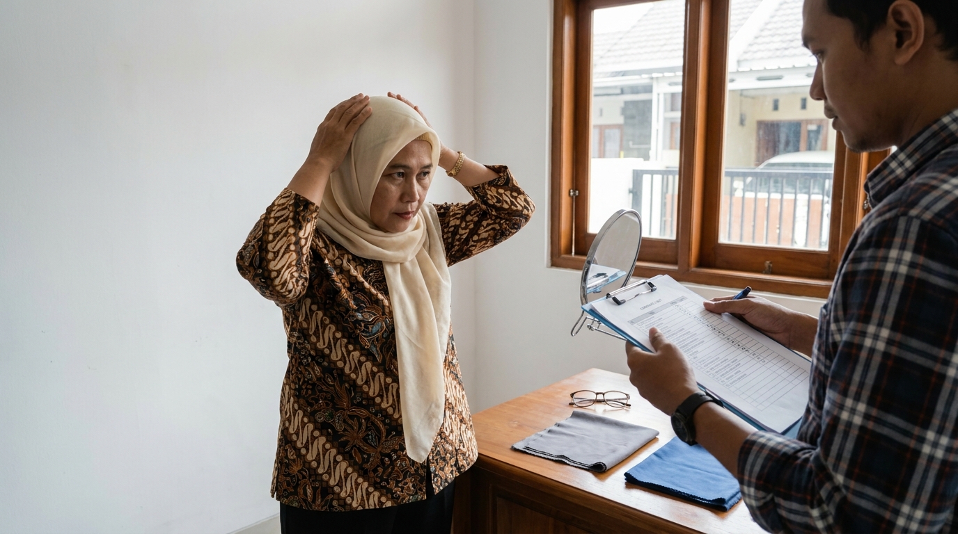 Supporting image that visualizes the requirements, checklist, or technical standards from "Ketentuan Latar Belakang dan Atribut".