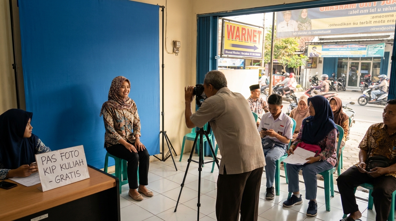 Panduan Pas Foto Beasiswa KIP Kuliah 2026: Syarat & Tips Anti Gagal