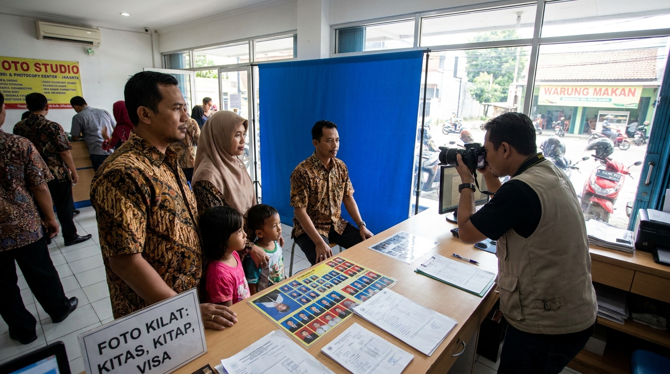 Panduan Lengkap Foto KITAS, KITAP, dan Visa Tinggal 2026