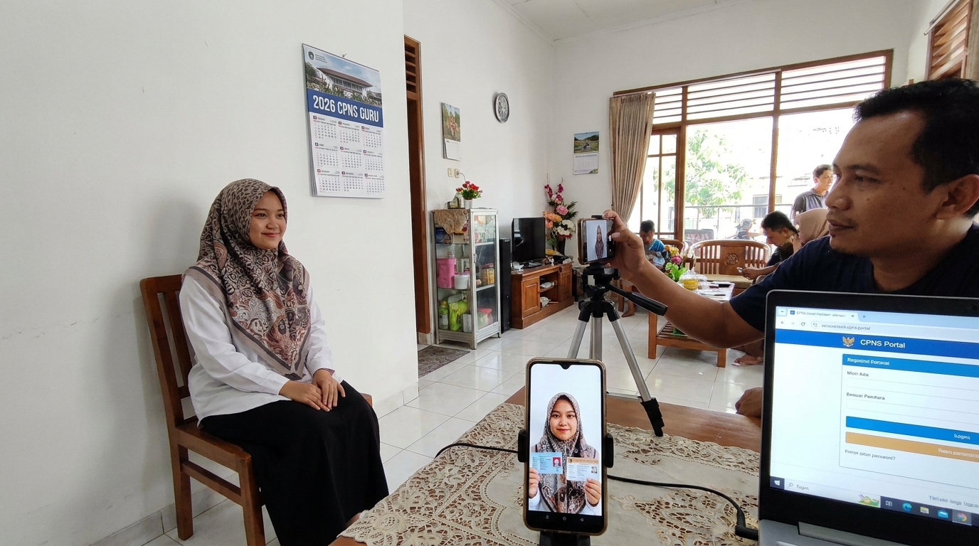 Panduan Foto CPNS Guru 2026: Syarat Teknis dan Ketentuan Pakaian Terbaru
