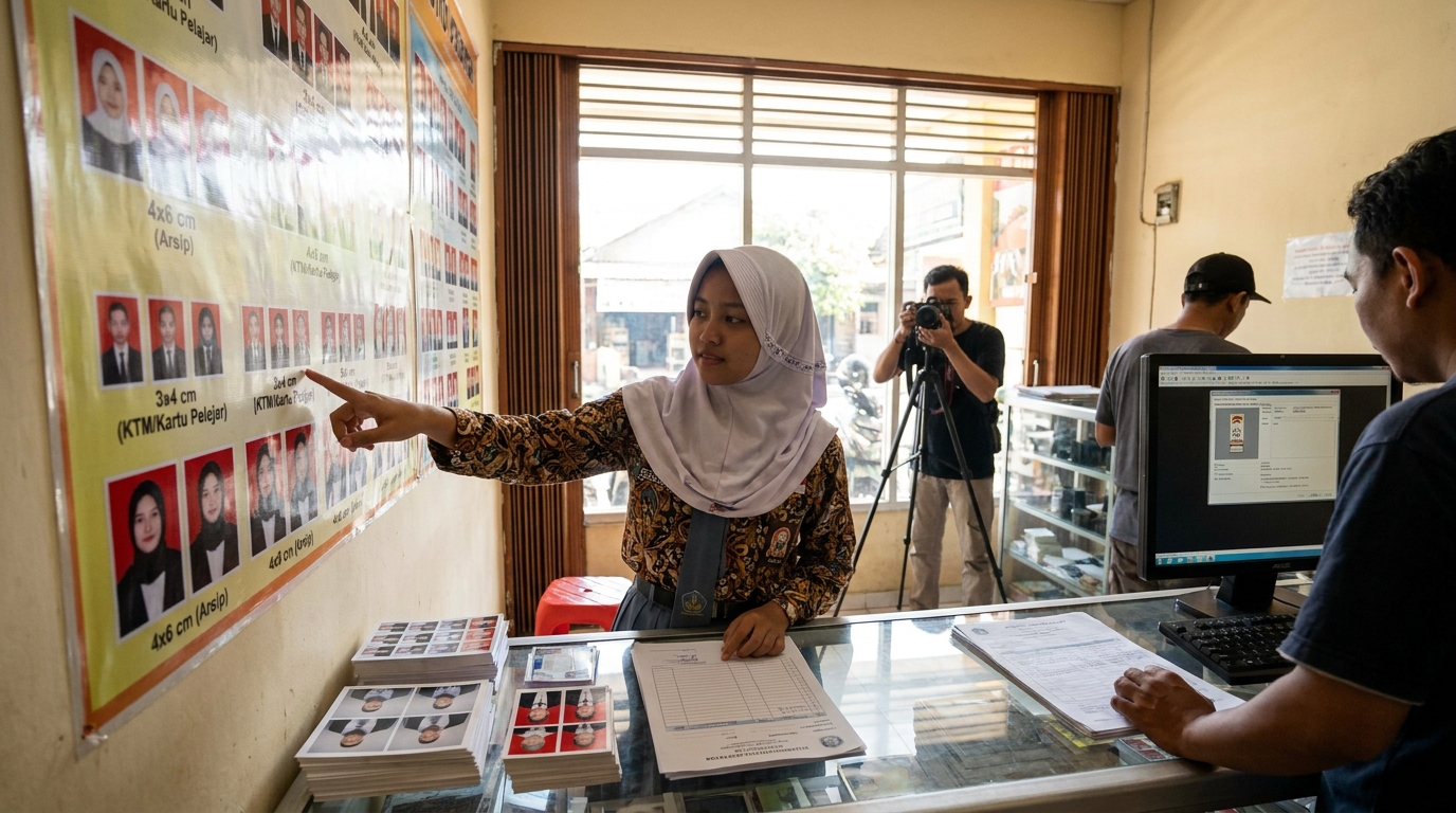 Panduan Lengkap Pas Foto Kartu Pelajar & Mahasiswa 2026