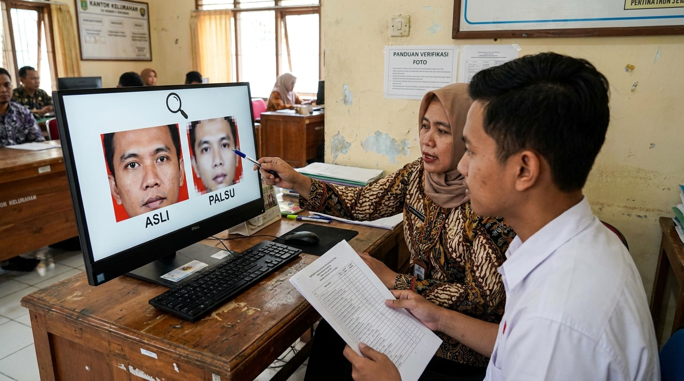 Supporting image that visualizes the requirements, checklist, or technical standards from "Detail Tekstur dan Resolusi".