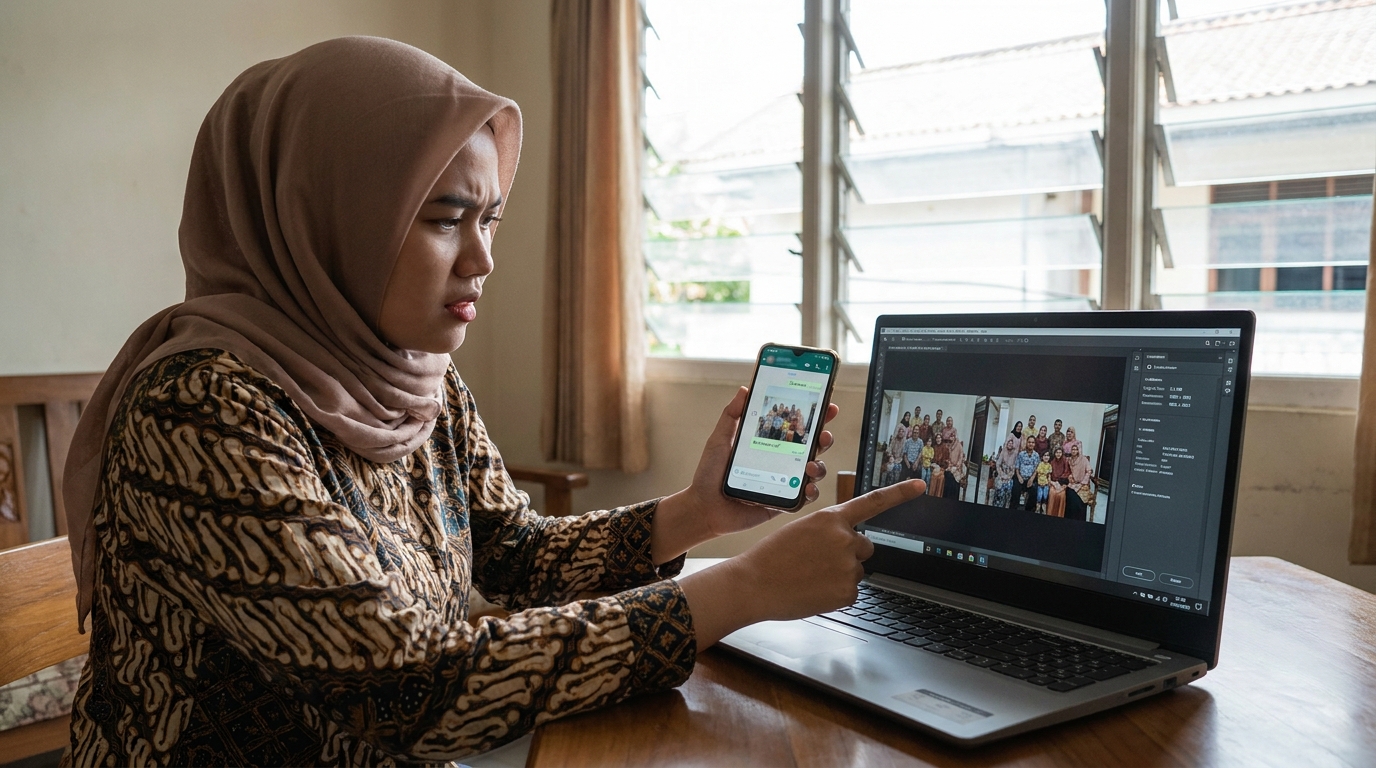 Supporting image showing the main action or workflow from "Alasan Teknis Kompresi WhatsApp".