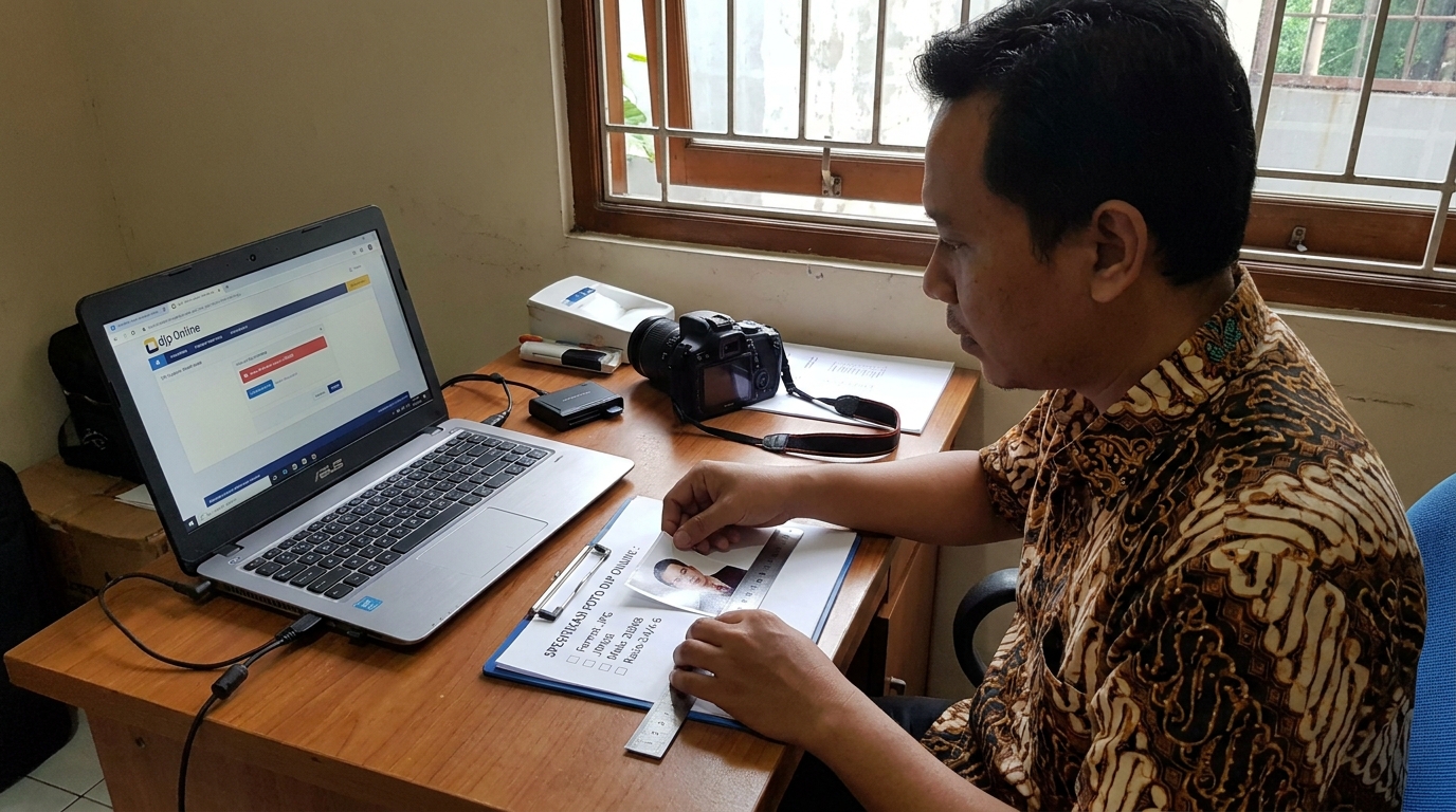 Supporting image that visualizes the requirements, checklist, or technical standards from "Spesifikasi Teknis File Foto".