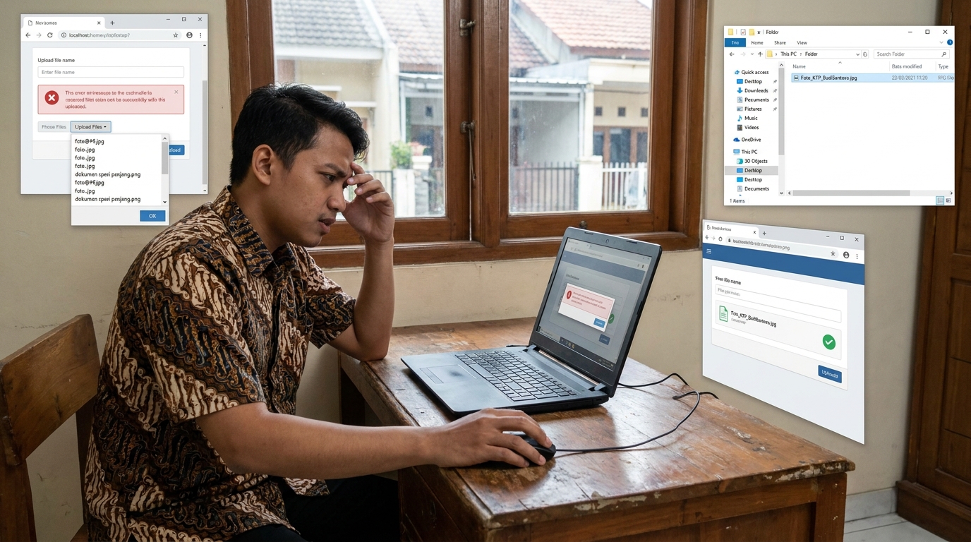 Seni Navigasi Administrasi Digital: Mengapa Format File Foto Sering Ditolak?