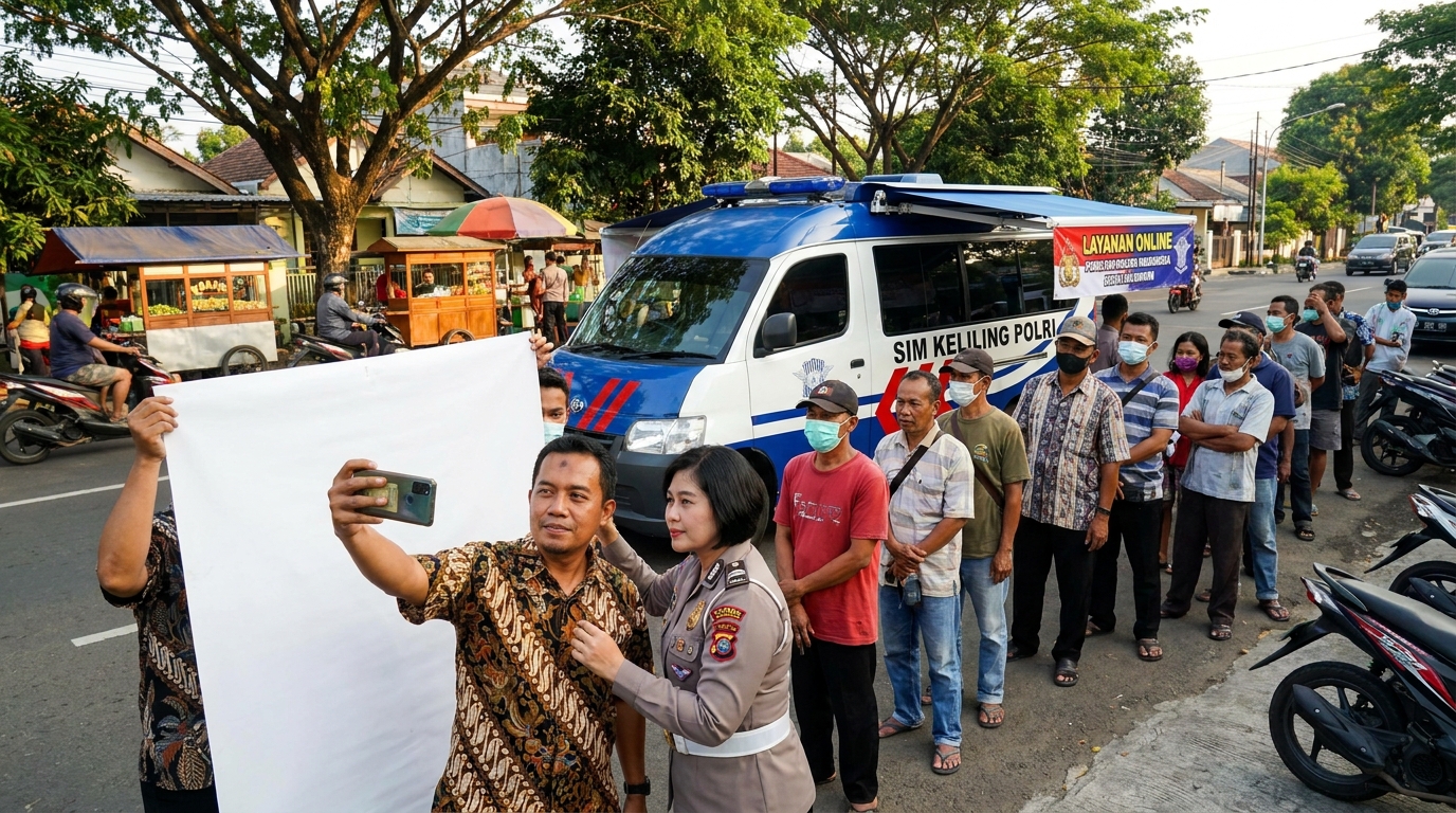 Panduan Foto SIM Online & SIM Keliling 2026: Syarat & Cara Lolos Verifikasi