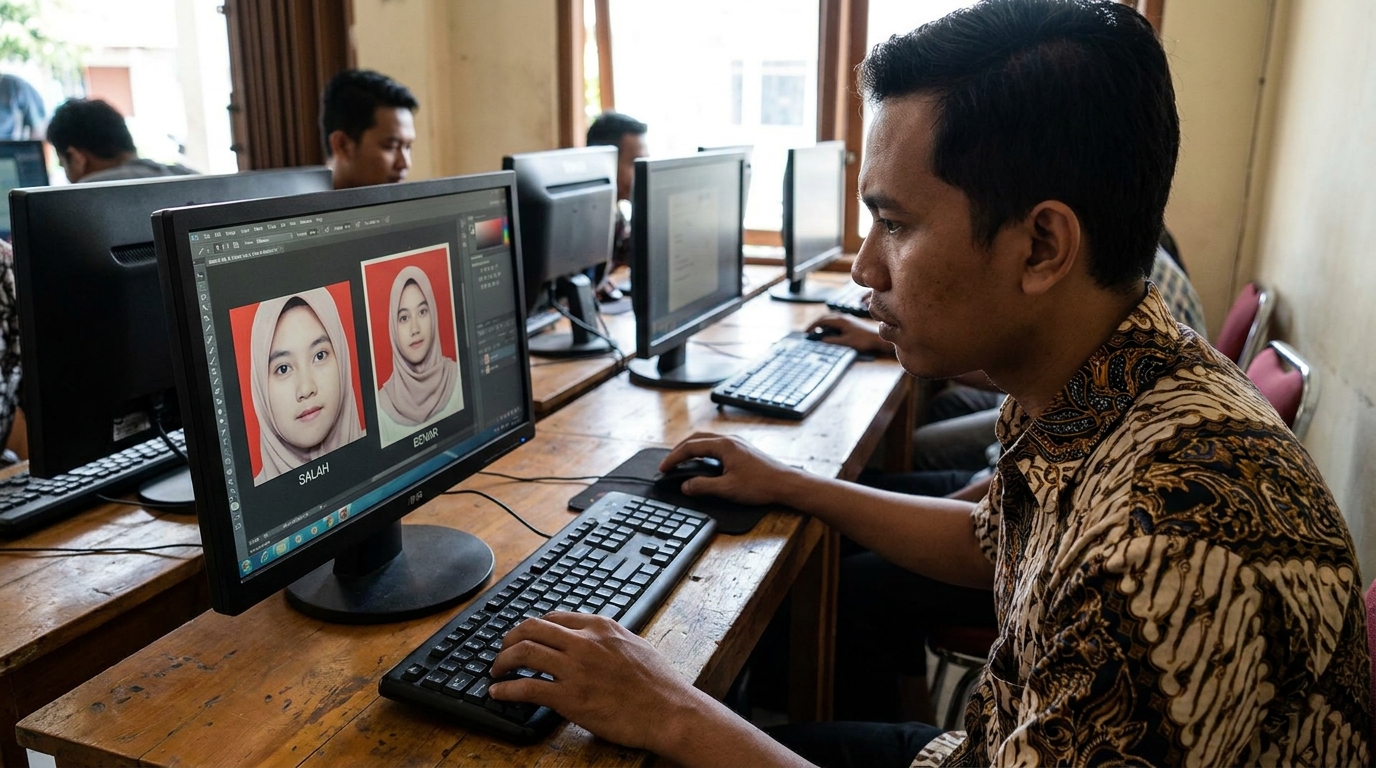 Supporting image showing a clear evaluation or comparison inspired by "Menghindari Kesalahan Umum Saat Cropping".