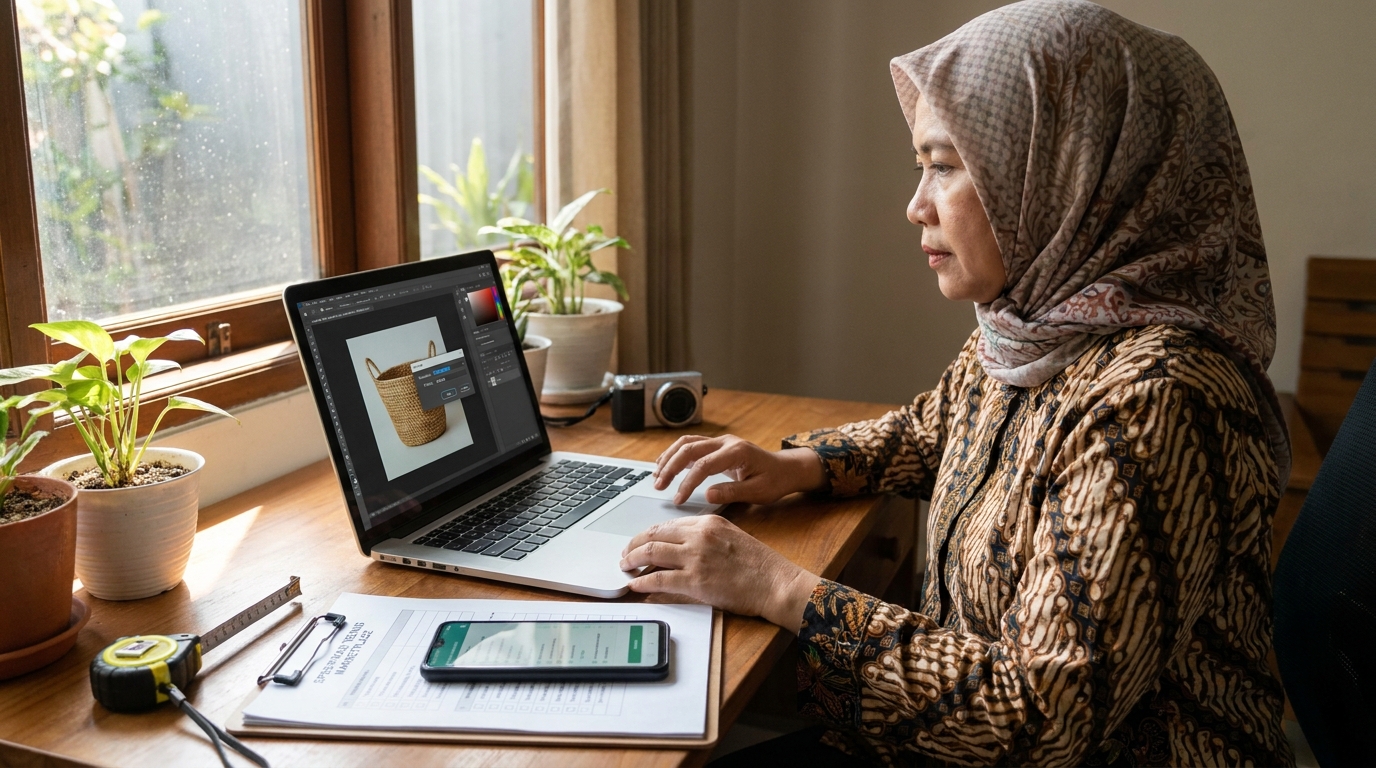 Supporting image that visualizes the requirements, checklist, or technical standards from "Pahami Spesifikasi Teknis Marketplace".