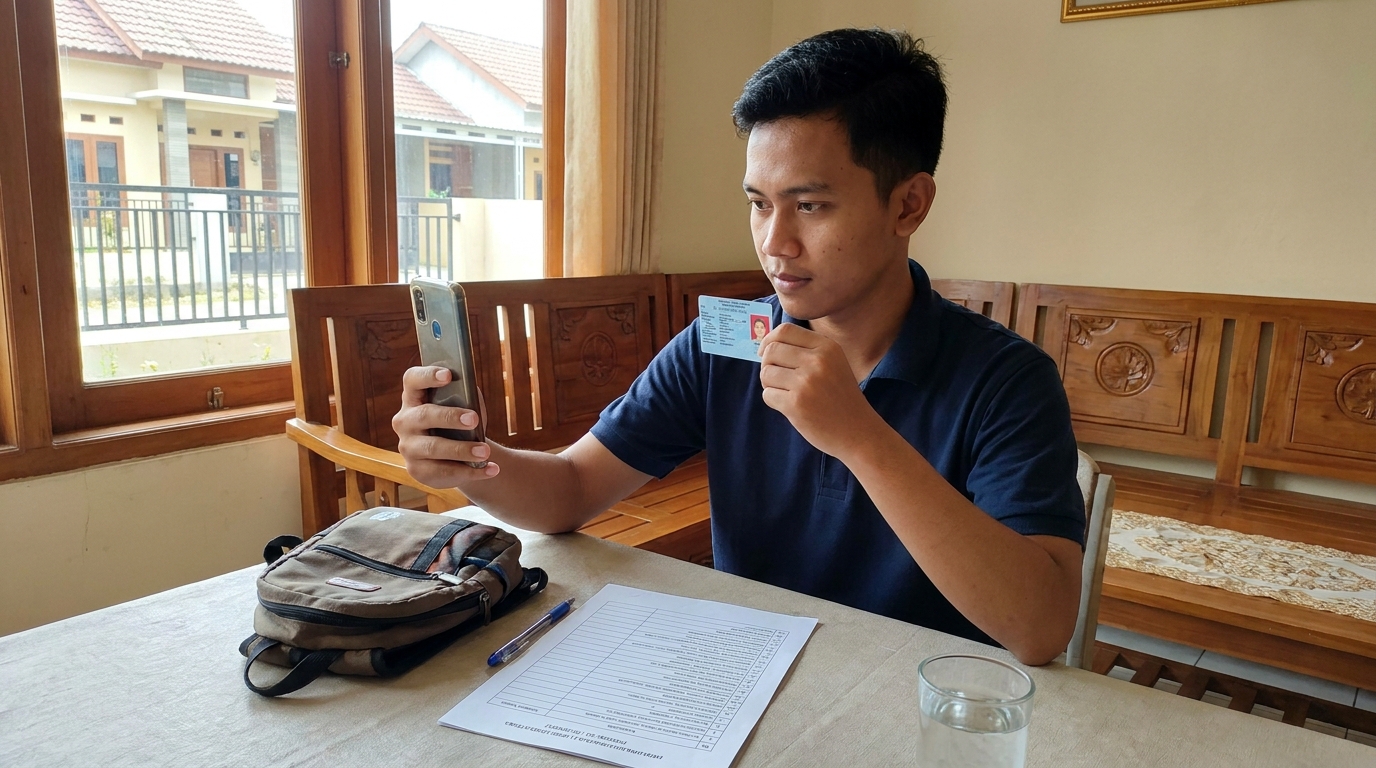 Supporting image that visualizes the requirements, checklist, or technical standards from "Syarat Tambahan di Perusahaan Logistik Besar".