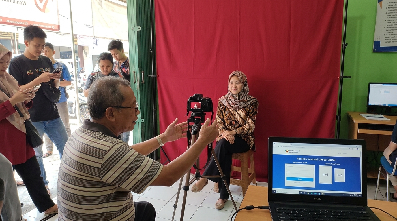 Estetika Profesional: Mengapa Pas Foto Literasi Digital Menentukan Kredibilitas Anda di 2026