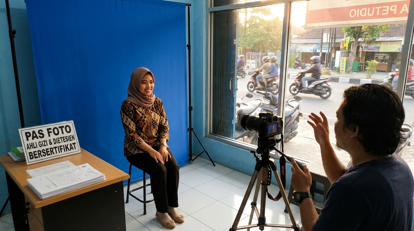 Panduan Lengkap Pas Foto Dietesien Bersertifikat 2026