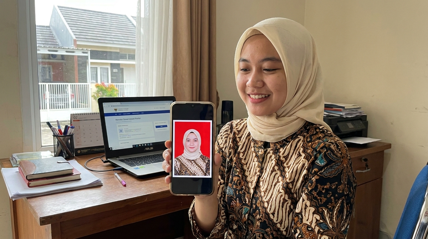 Supporting image showing the final accepted-looking result described in "Solusi Praktis Saat Deadline Mendesak".