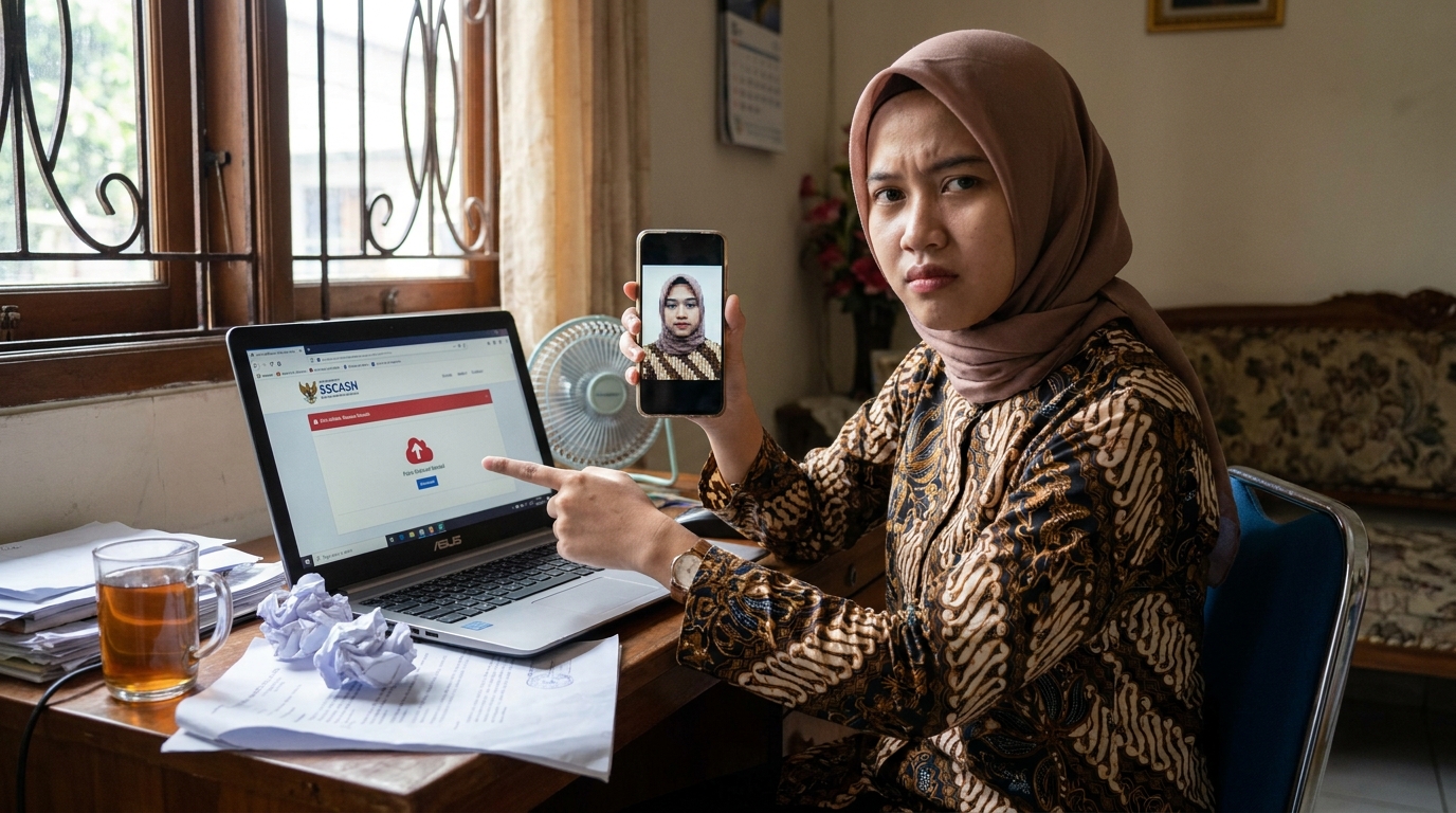 Hero image showing the real-world problem or failed state from "Solusi Praktis untuk Berkas Siap Unggah".